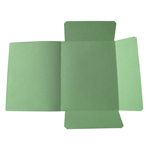 Desky kartonové HIT se 3 chlopněmi - zelené, 50 ks