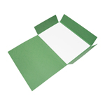 Desky prešpánové HIT se 3 chlopněmi - tmavě zelené, 20 ks