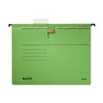 Závěsné zakládací desky s rychlovazačem Leitz Alpha, 25 ks - zelené