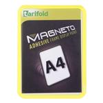 Samolepicí kapsa Tarifold Magneto s magnetickým uzavíráním A4 -žlutá