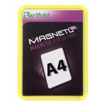 Magnetická kapsa Tarifold Magneto SOLO A4 - žlutá