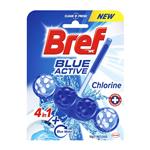 Bref Blue Aktiv Chlorine - tuhý WC blok 50 g